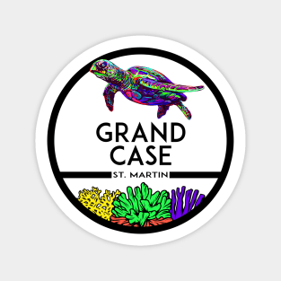 Grand Case Saint Martin St. Beach Sea Turtle Sticker